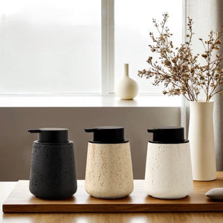 Foaming Hand Soap Travertine Dispenser