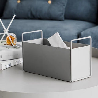 Storage Box with Handle Magazine Rack