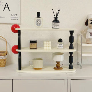 Red Ball Three-Tier Storage Display Rack