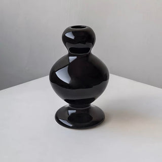 Monochrome Ceramic Flower Vase