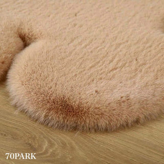 Bear Faux Fur Rug Mat