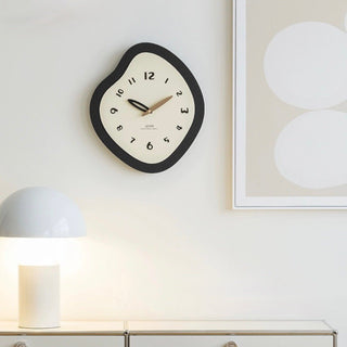 Monochrome Modern Art Wall Clock