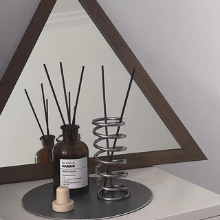 Stainless Steel Spring Brush Stand Pen Holder