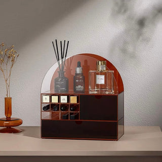 Acrylic Clear Arch Cosmetic Storage Box