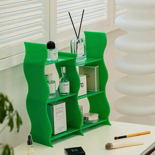 Acrylic Wave Storage Display Rack
