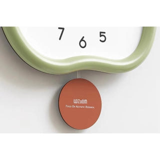 Mushroom-shaped pendulum clockin  wall clock