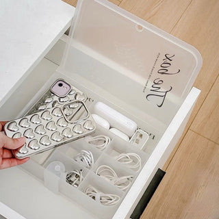 Cable Smartphone Small Item Storage Box  Dummy Book