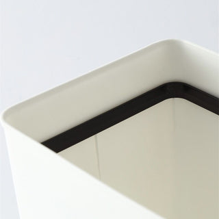 Wood x White Slim Dustbin  2 Types