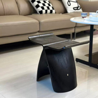 Black Butterfly Stool Side Table Chair