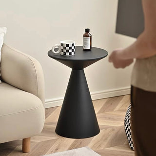 Round Modern Simple Side Table   in   Cone