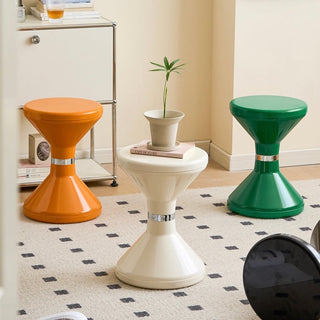 Silver accent side table stoolin  chair