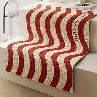 Striped entrance mat 50 x 80 cm mud-removing mat