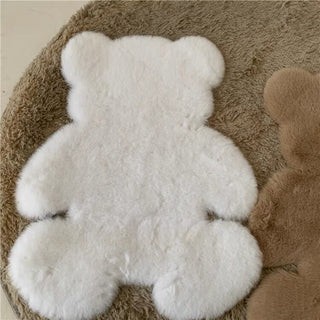 Bear Faux Fur Rug Mat