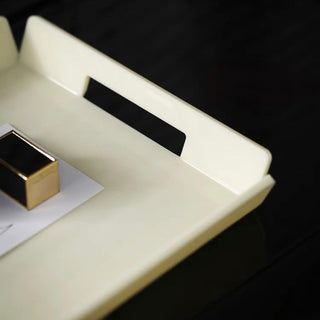 Square-shaped Simple Acrylic Mini Tray Cream Storage