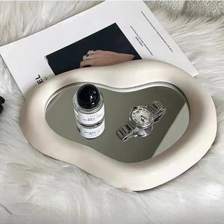 Plump and unique frame tabletop mirror    wall-mounted mirror
