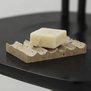 Travertine Wavy Tray Natural Marble Soap Dish