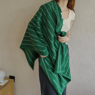 Pin Stripe Color Bath Towel  100% Cotton Hanging Combed Cotton Large Towel Blanket