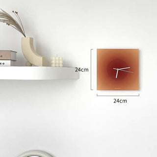 Square Gradient Clock Table Clock Wall Clock
