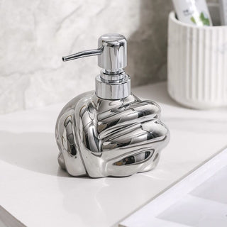 Knot Ceramic Dispenser  Refillable Bottle