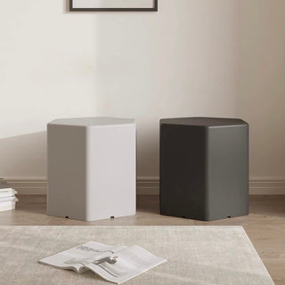 Hexagonal Color Stool     Chair Side Table Ottoman