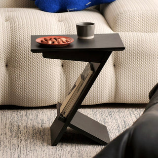 Simple Modern Display Side Table  Storage Magazine Rack Coffee Table