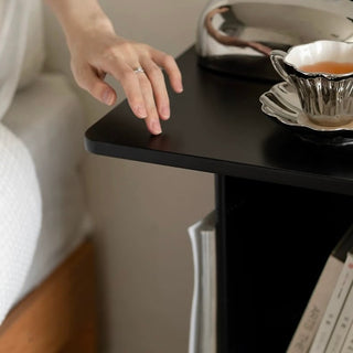 way Square Storage Side Table  Magazine Rack Storage Monotone