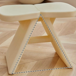 Ribbon Design Stool   Side Table Chair  Butterfly