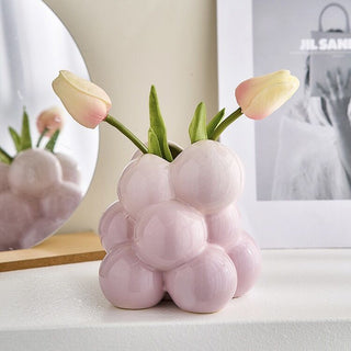 Grape Bonbon Brush Stand  Vase Pokopoko