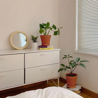 Round Frame Simple Wall Mirror