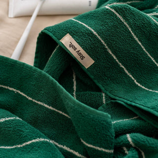 Pin Stripe Color Bath Towel  100% Cotton Hanging Combed Cotton Large Towel Blanket
