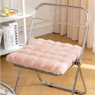Pokopoko Faux Fur Chair Cushion