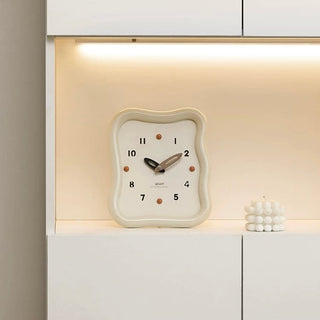 Chubby Nuance Wave Frame Clock  Table Clock