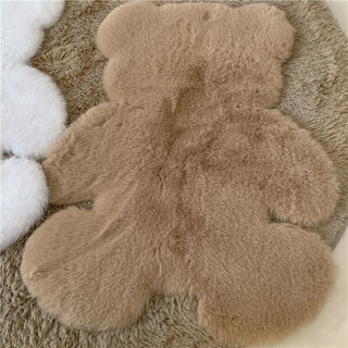 Bear Faux Fur Rug Mat