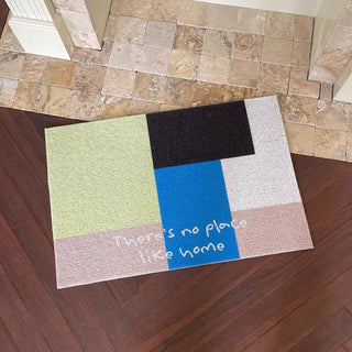 Simple Lettering Color Entrance Mat  50 x 75 cm Mud Removal