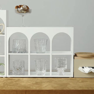 Arch Frame Two-Tier Display Rack  Storage