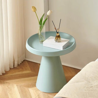 Colorful Round Side Table   in   Simple Table