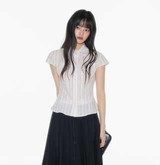 [OTR] striped flying sleeve