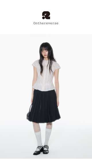 [OTR] striped flying sleeve