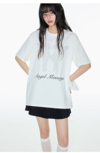 [OTR] polka dot tee
