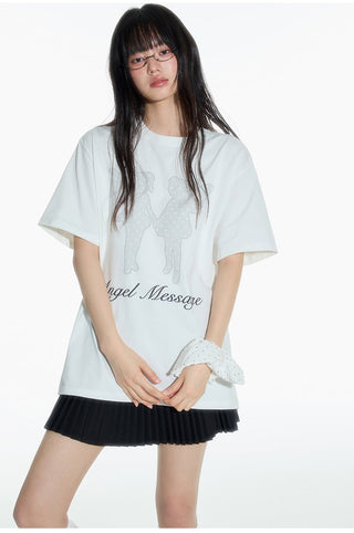 [OTR] polka dot tee
