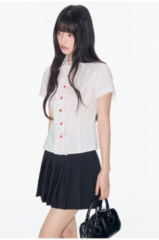 [OTR] polka dot shirt