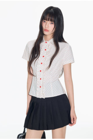 [OTR] polka dot shirt