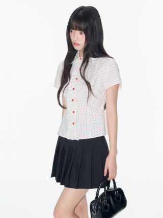 [OTR] polka dot shirt