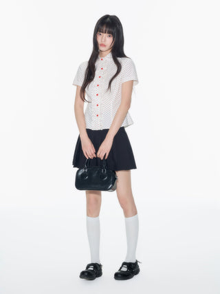 [OTR] polka dot shirt