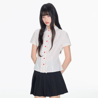 [OTR] polka dot shirt