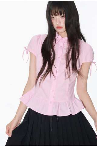 [OTR] puff sleeve set