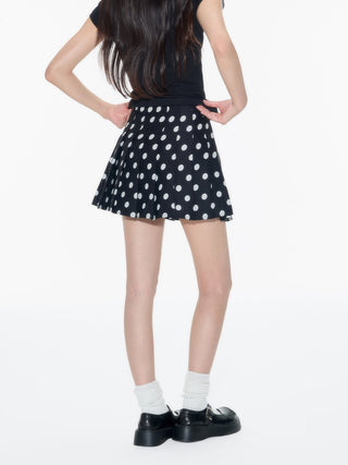 [OTR] polka dot skirt