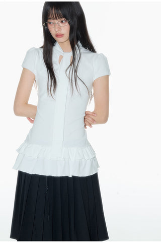[OTR] puffed sleeve tee