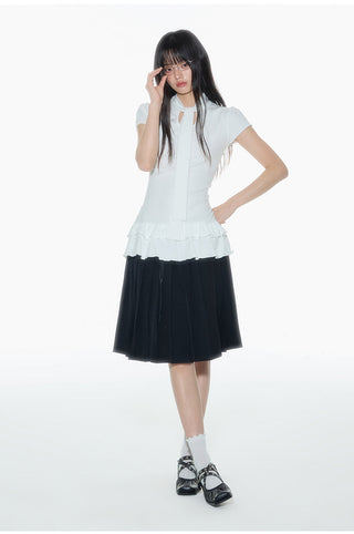 [OTR] puffed sleeve tee