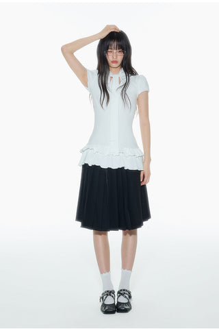 [OTR] puffed sleeve tee